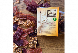 Vaisių-uogų juostelės, 100g