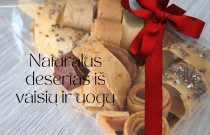 Rankų darbo džiovintos vaisių ir uogų juostelės (saldainiai/pastilės/gardumynai)