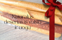 Rankų darbo džiovintos vaisių ir uogų juostelės (saldainiai/pastilės/gardumynai)