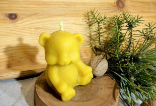 „Meškiukas” - bičių vaško...