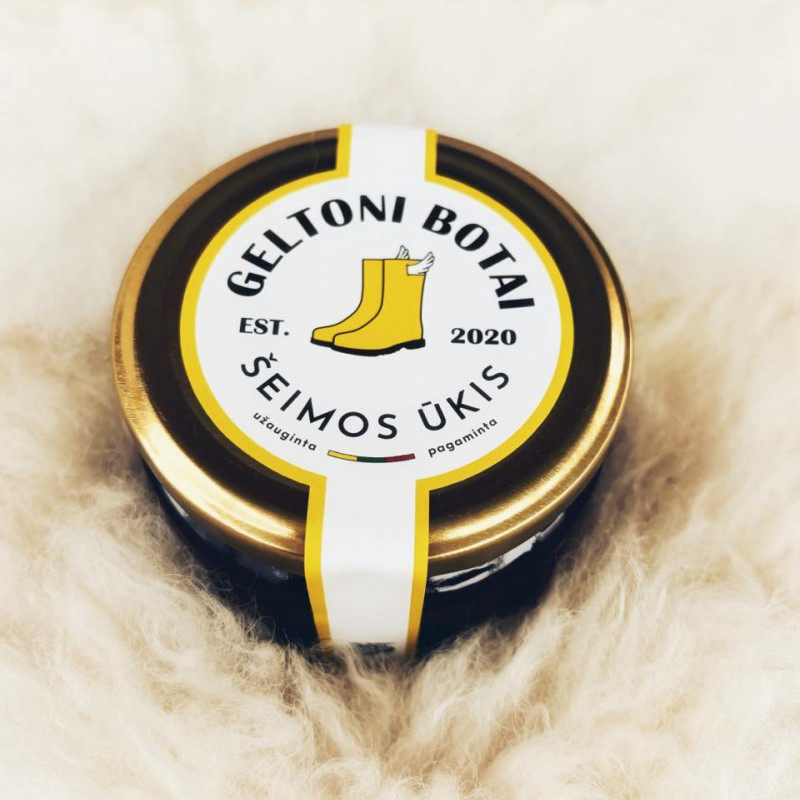 GERVUOGIŲ - JUODŲJŲ SERBENTŲ uogienė