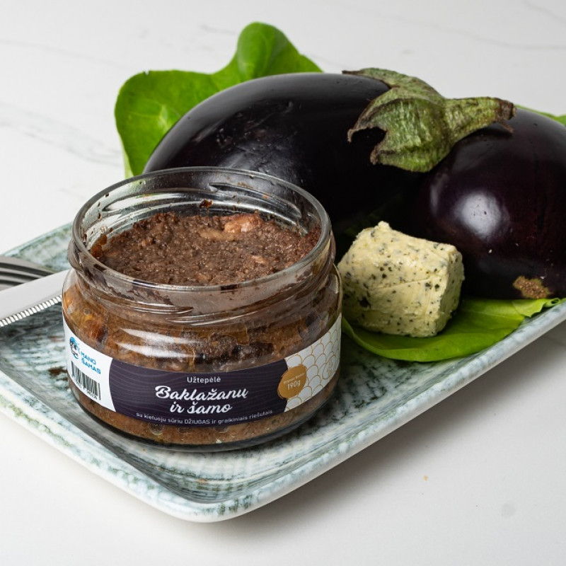 Baklažanų ir Šamo užtepėlė (190 g)