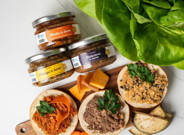 Baklažanų ir Šamo užtepėlė (190 g)