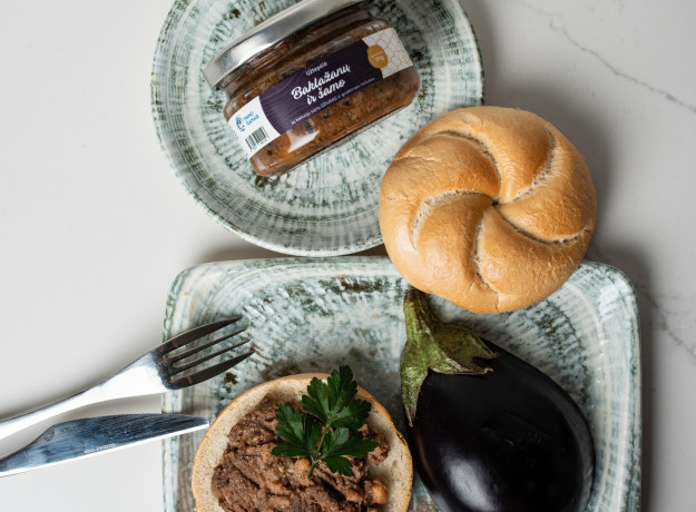 Baklažanų ir Šamo užtepėlė (190 g)