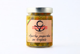 Agurkų pagardas su krapais...