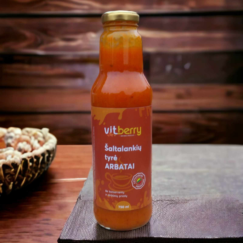 Šaltalankių tyrė arbatai 750 ml