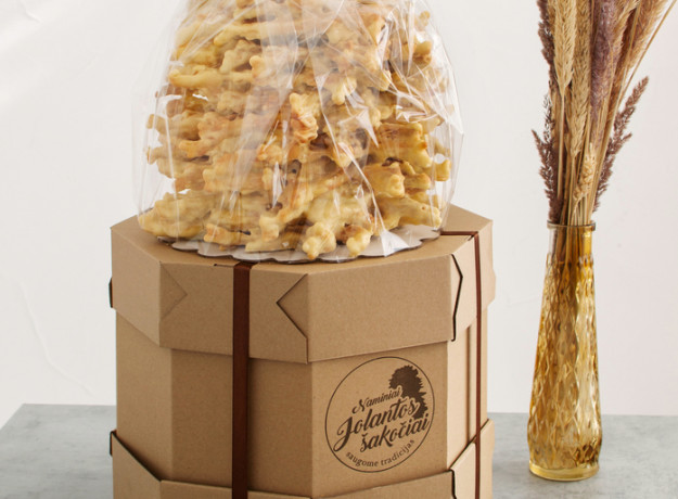 Naminis Jolantos šakotis su sviestu, 1.7 kg