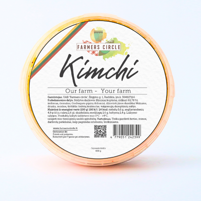 farmers circle kimchi 600 g 