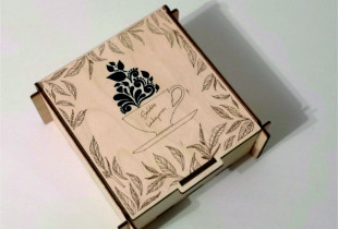 Medinė dėžutė „Saldūs...