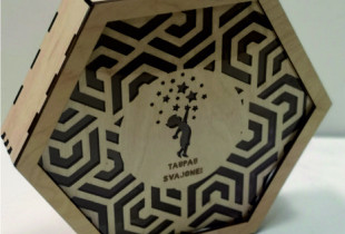 Medinė taupyklė „Svajonė”