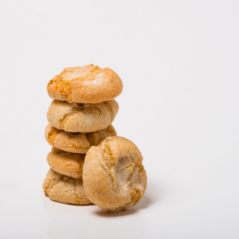 Migdoliniai sausainiai „AMARETTI” (400 g.)