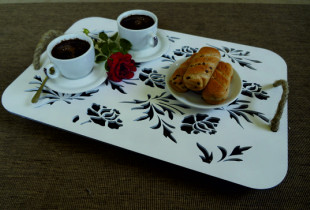 Ažūrinis padėklas su...