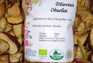džiovinti obuoliai