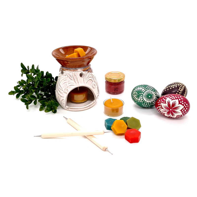 Kiaušinių marginimo rinkinys  GELTONAS VAŠKAS