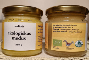 Ekologiškas medus 260 g