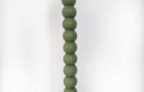 Bičių vaško žvakė „Burbuliukas” (žalia)