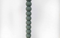 Bičių vaško žvakė „Burbuliukas” (žaliai mėlyna)