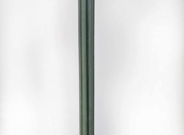 Bičių vaško žvakė „Gėlytė” (žaliai mėlyna)