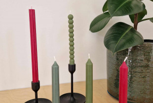 Bičių vaško žvakė „Dėlionė”...