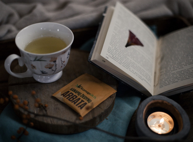 Kanapių žiedynų arbata pakeliuose 30 g