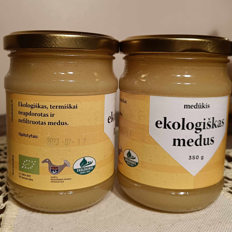 Ekologiškas medus 350 g