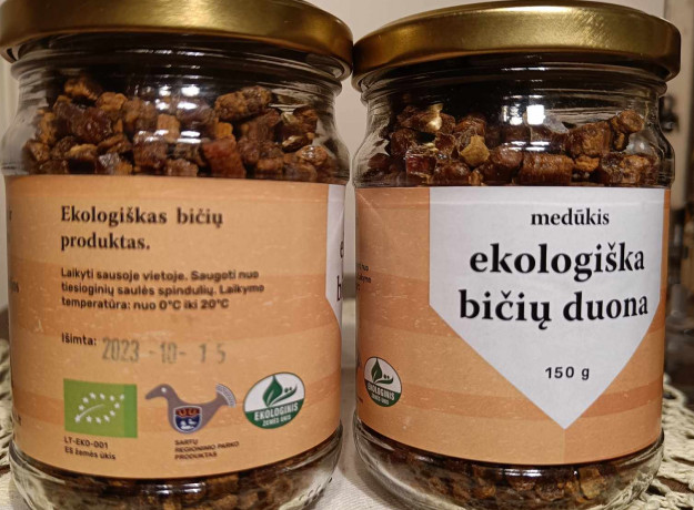 Ekologiška bičių duona 150 g