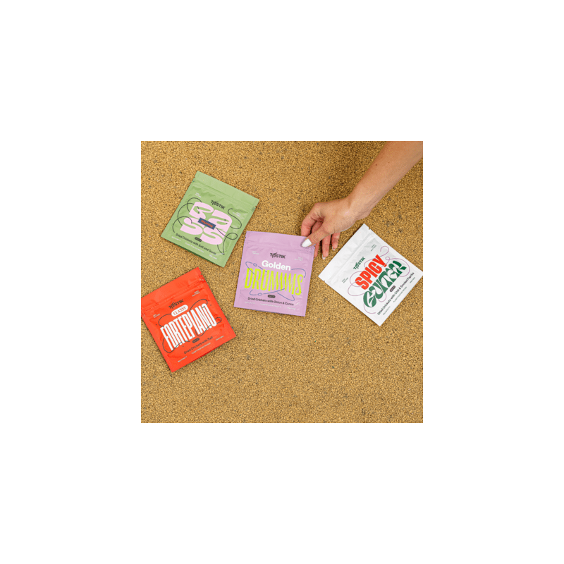 Dovanų rinkinys: TASTIK svirplių skonių kolekcija