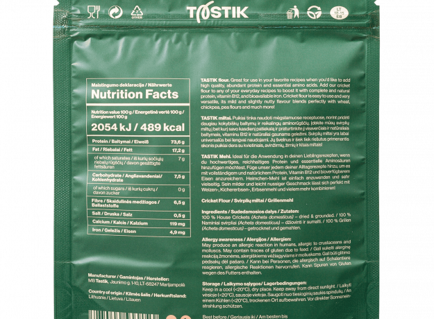 Svirplių miltai (100 g)