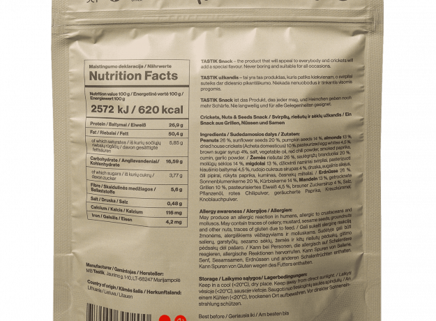 Traškusis užkandis Rock & Crunch