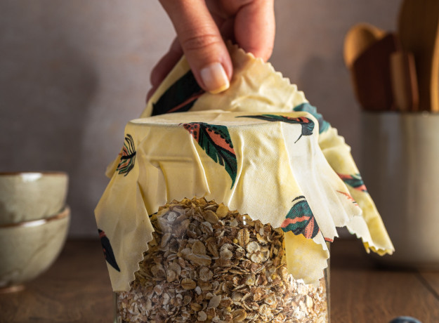 3 dydžių bičių vaško drobelių rinkinukas (Plunksnelės)