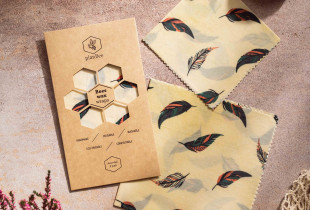 3 dydžių bičių vaško...