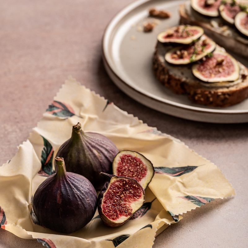 3 dydžių bičių vaško drobelių rinkinukas (Plunksnelės)