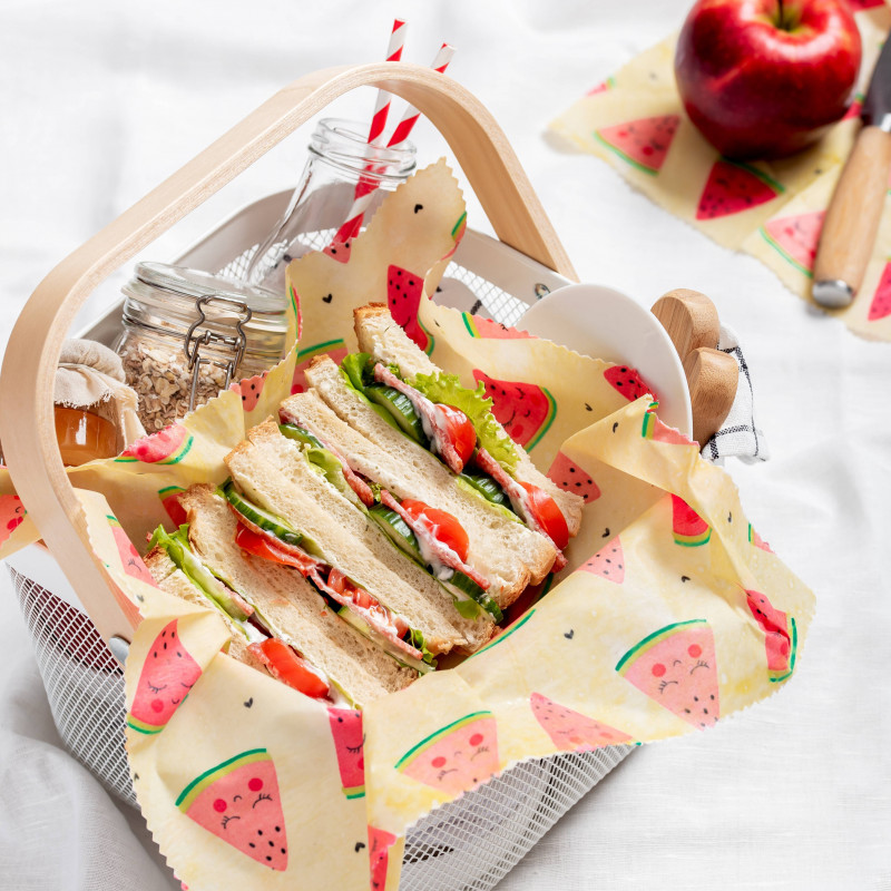 3 dydžių bičių vaško drobelių rinkinukas (Sultingasis)