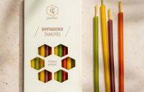 Gimtadienio žvakutės (Spalvotos)