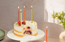 Gimtadienio žvakutės (Spalvotos)