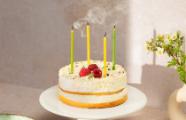 Gimtadienio žvakutės (Dryžuotos)