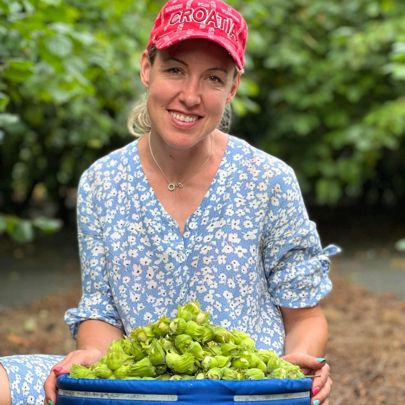 Lazdyno riešutai (žali)