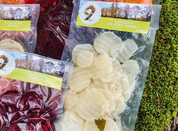 Rauginti baltieji ridikai 250 g