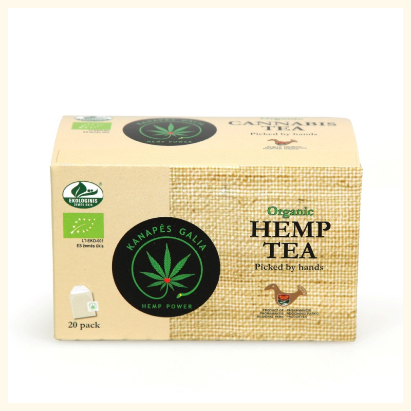 Ekologiška kanapių arbata dėžutėje 20 pak.