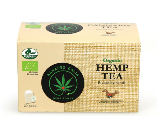 Ekologiška kanapių arbata dėžutėje 20 pak.