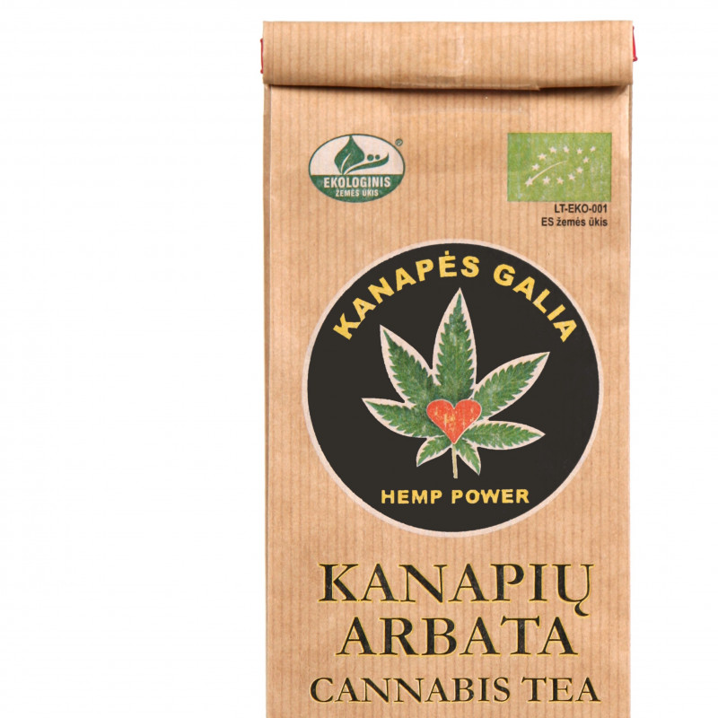 Ekologiška kanapių arbata 