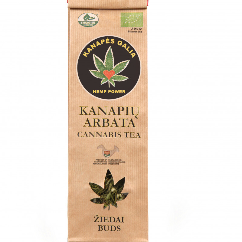 Ekologiška kanapių arbata Žiedai 