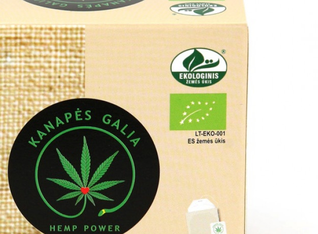 Ekologiška kanapių arbata dėžutėje 20 pak.