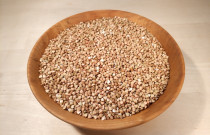 Ekologiškos grikių kruopos, neskrudintos (žali grikiai) 1 kg