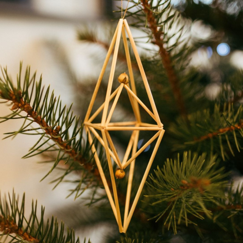 Eglutės žaisliukų rinkinys „Šermukšniai-linai”