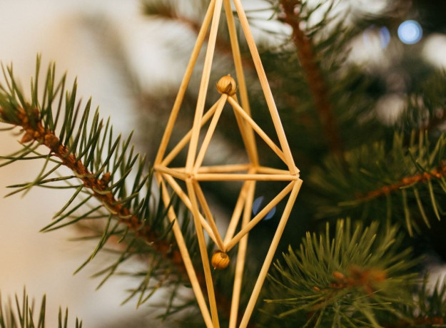 Eglutės žaisliukų rinkinys „Šermukšniai-linai”