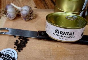 Žirniai su rūkyta kiauliena