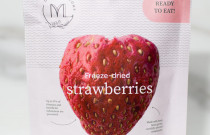 Liofilizuotos braškės