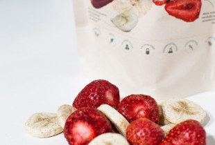 Liofilizuotos braškės su...