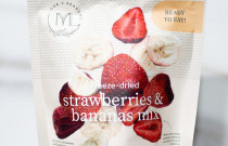 Liofilizuotos braškės su bananais